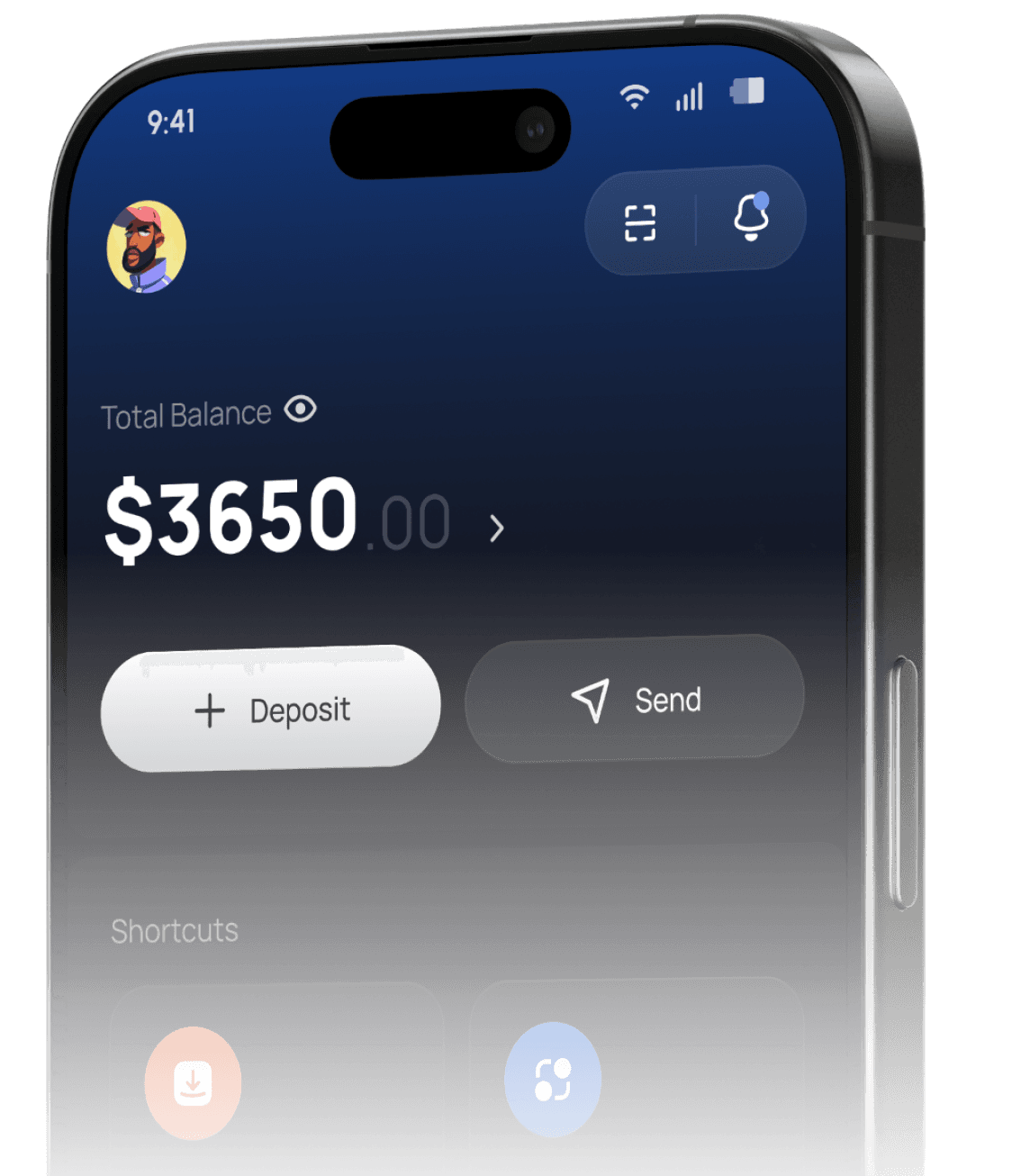 Ultra App Mobile Phone Display