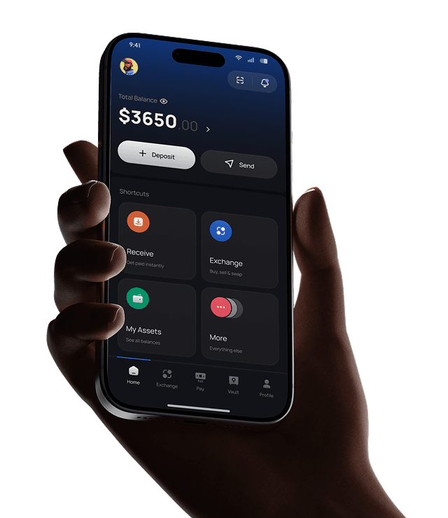 Ultra Web3 Banking App Dashboard